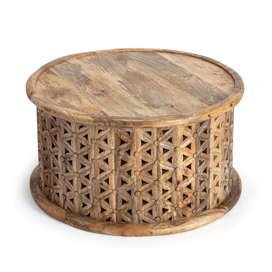 Country French Rustic Mango Wood Coffee Table