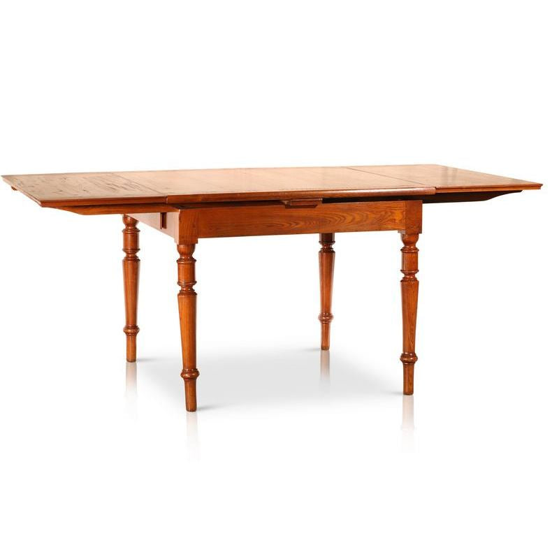 Circa 1800, Italian Walnut Extendable Table