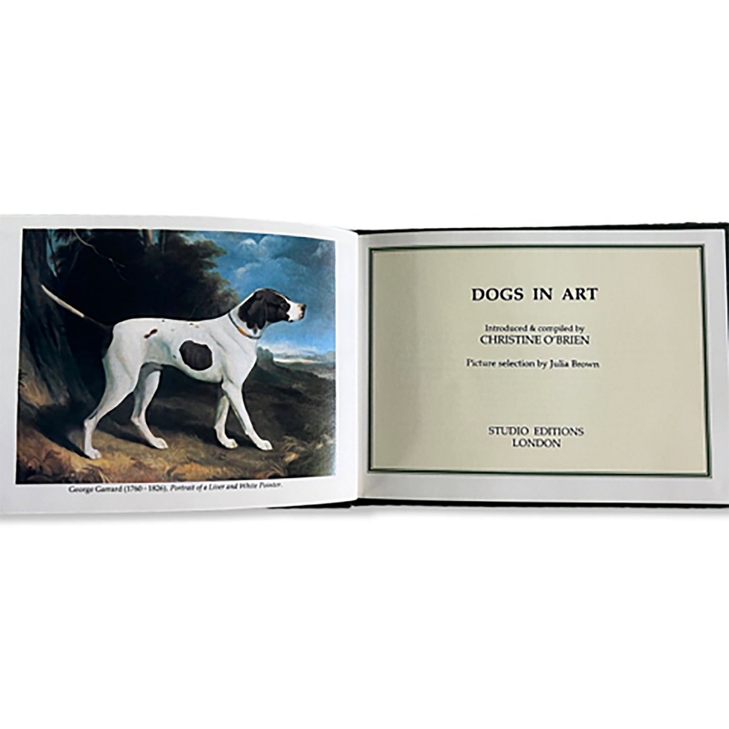 Dogs in Art, by Christine O’Brien. Studio Edition. C. 1994